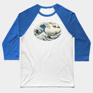 The Great Wave Baseball T-Shirt